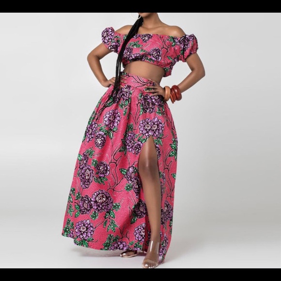 Brand New African dress in skirt and blouse - Picture 2 of 3